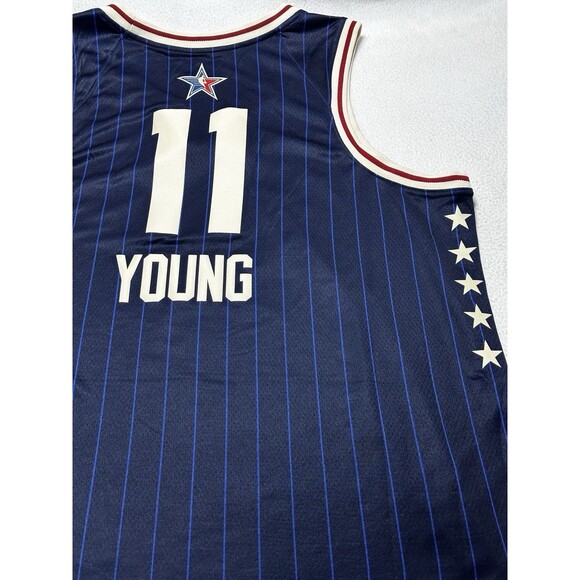 Trae Young Jordan 2024 NBA All-Star Game Jersey 11 XXL 2XL 56 Atlanta Hawks NWT - Picture 3 of 12